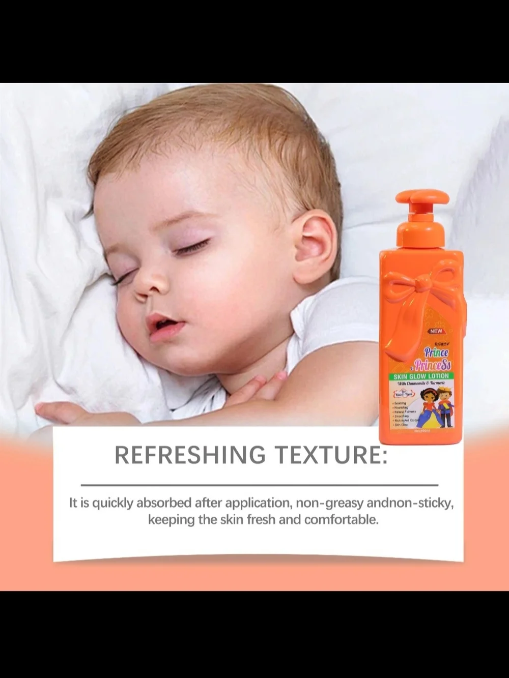 Kids Skin Glow Lotion - Orange
